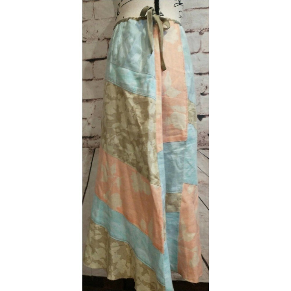 J Jill Easter Spring Patchwork Cottagecore Blue T… - image 2